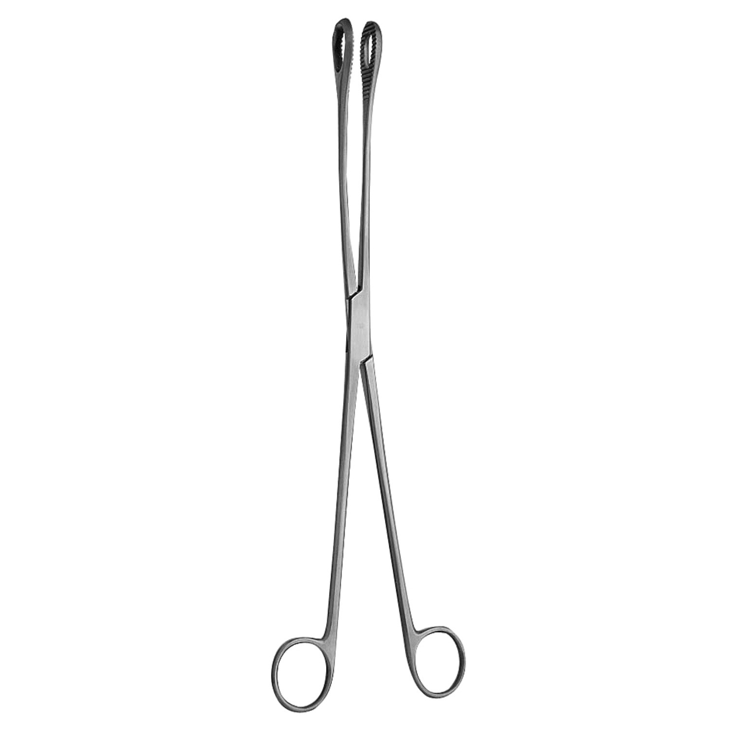 Gordon Uterine Vulsellum Forceps, 3x3 Sharp Prongs, 8.0 Mm Wide, Straight, 9 1/2" (24.0 Cm)